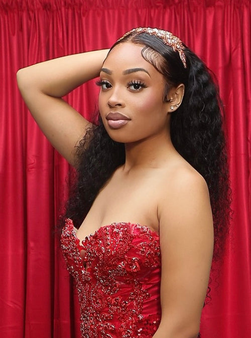 Pre-Made Red Prom Dress QueenofCustoms Pre-Made Red Prom Dress QueenofCustoms